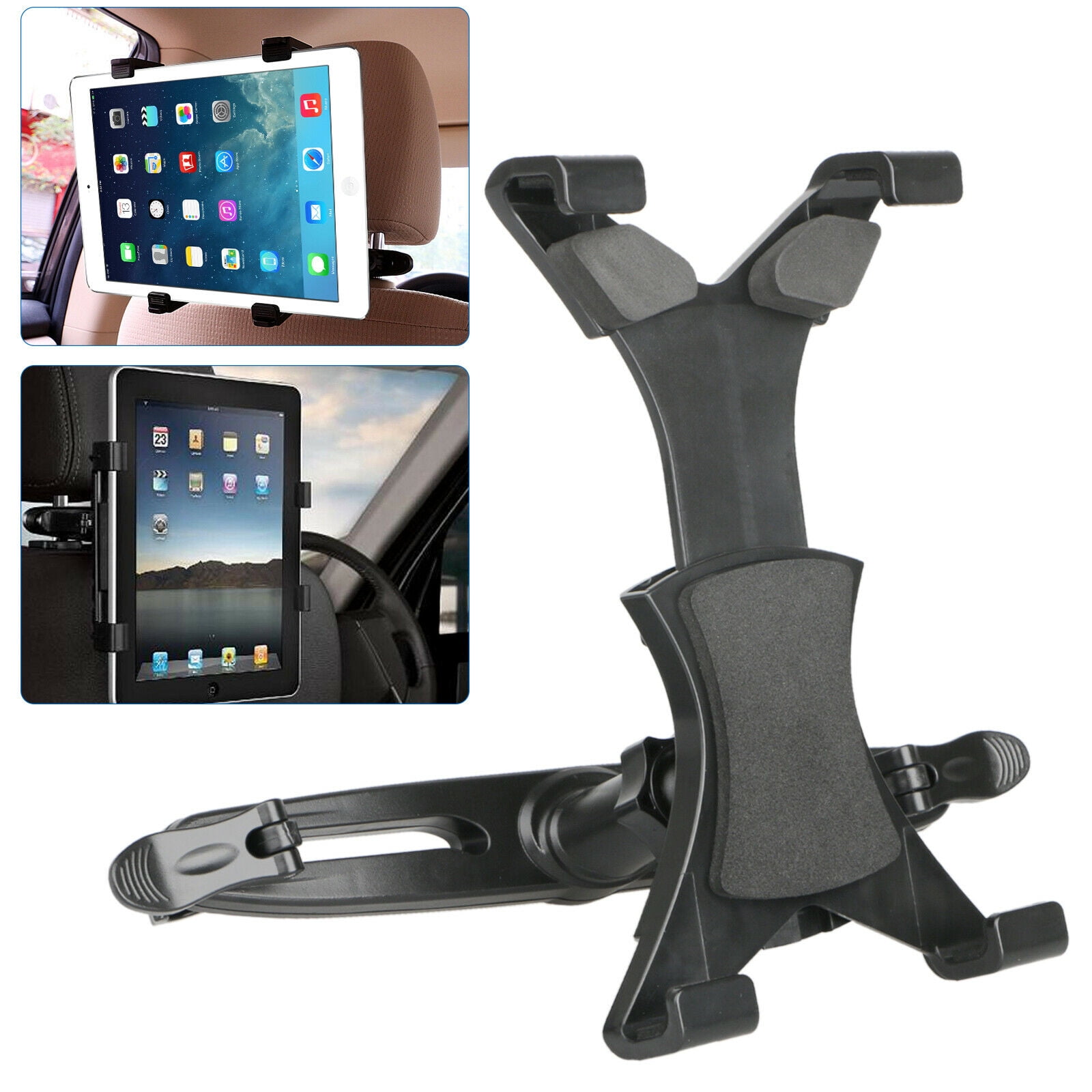 EEEkit Tablet Car Headrest Mount 360 Degree Rotation Headrest Tablet