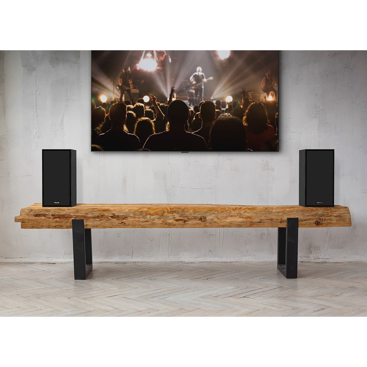 Klipsch R-50M Reference Bookshelf Speakers - Pair (Black)