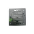 thumbnail image 4 of Mainstays Solar Powered Black LED Square Pathway Light Set, 10 Lumens (6 Pack), 4 of 8