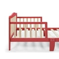 thumbnail image 4 of Olive & Opie Twain Toddler Bed, Coral/Natural Finish, 4 of 6