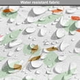 thumbnail image 5 of Autumn Dog Crate Cover, Depiction of Floral Foliage Leaves on Plain Background Illustration, Easy to Use Pet Kennel Cover Small Dogs Puppies Kittens, 7 Sizes, Mint Green and Pastel Pink, by Ambesonne, 5 of 6
