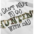 thumbnail image 5 of Cant Wait to Hunt with Dad Father Day Toddler Boy Girl T Shirt Infant Toddler Brisco Brands 18M, 5 of 6