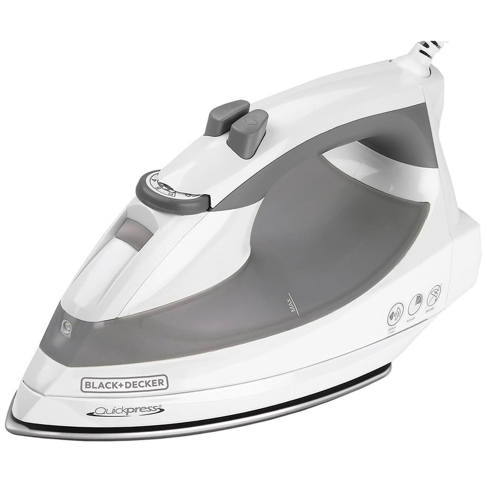 Black+Decker Quickpress Iron with Smart Steam Technology