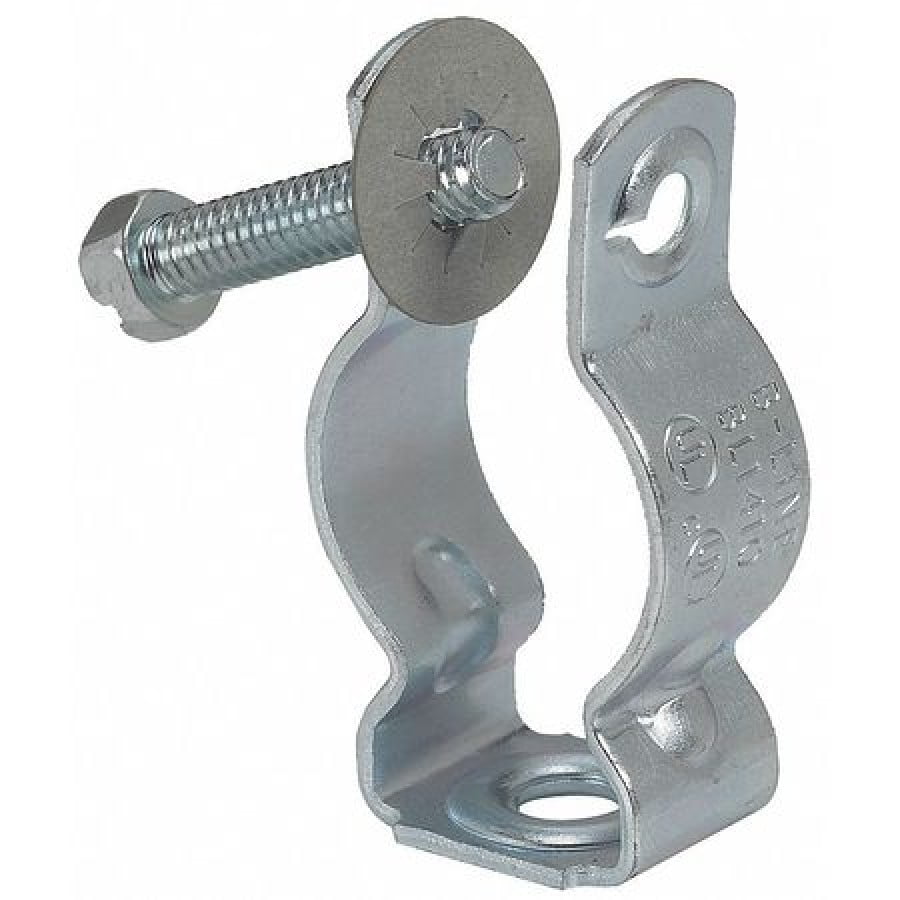 BLINE by Eaton BL1410 Conduit Clamp,Steel,Zinc Plated