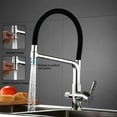 Kitchen Faucet with Drinking Water Filter Tap, 360° Swivel Kitchen Sink