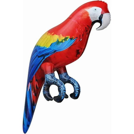 Parrot Inflatable Pet Scarlet Macaw 24" Tall for Party Gift Luau Decoration Novelty Prop by Jet Creations Jet-Parrot