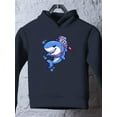 thumbnail image 3 of Cool Shark W Jetpack Hoodie Toddler -Image by Shutterstock,  4 Toddler, 3 of 4
