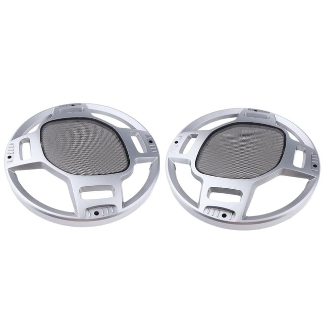 MERIGLARE 2 Pack 12'' Speaker Decorative Circle SubWoofer Grill Cover Guard Protector Mesh