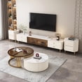 thumbnail image 2 of Monitor Salon Stand Tv Cabinet Living Room Wall House Modern White Tv Cabinet Garden Muebles Para El Hogar Theater Furniture My Lux Decor Round, 2 of 13