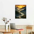thumbnail image 2 of ONETECH Foggy Forest Canvas Wall Art, Landscape Mountain Artwork Photographic Print Pictures for Bedrooms 16\x20\, 2 of 4