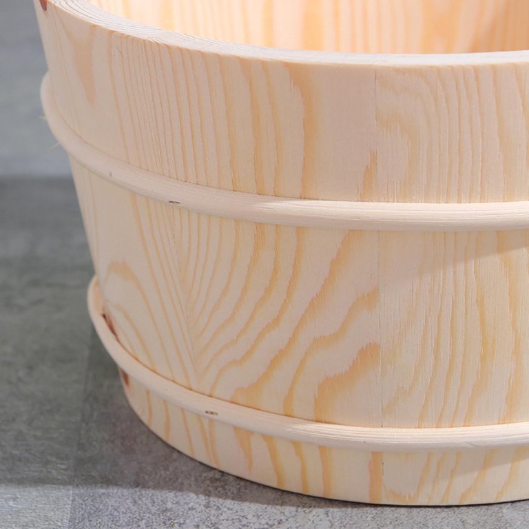 Japanese Hinoki Handmade Bath Bucket