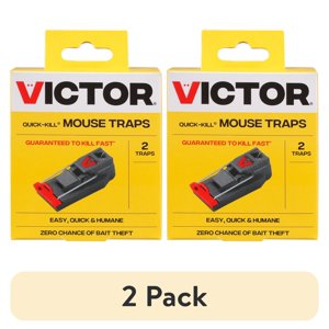 Victor Quick-Kill Mouse Trap 2-Pack
