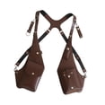 thumbnail image 4 of Bolsa de arnés de hombro steampunk Hombres casuales Mujeres para de cosplay de escenario pesca, 4 of 9