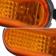 thumbnail image 5 of Spec-D Tuning Amber Lens Front Side Marker Lights + Bulbs Compatible with Honda Civic 1992-1995 L+R Pair Assembly, 5 of 5