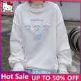 thumbnail image 2 of Sanrio Kuromi-Sudadera con capucha de Hello Kitty para mujer, suéter de encaje Y2k Kawaii, con cremallera de Anime, sudadera de dibujos animados, abrigo Harajuku, 2 of 4