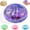 Purple, variant on Rare Style Sugar Dumpling Squishy,Glitter Squishies Dumpling, Slow Rising Stress Relief Squeeze Toys with Glitter, Kawaii Bun Shape Sensory Fidget Toys for Teens Adults, Anxiety Relief Desk Toys Gift