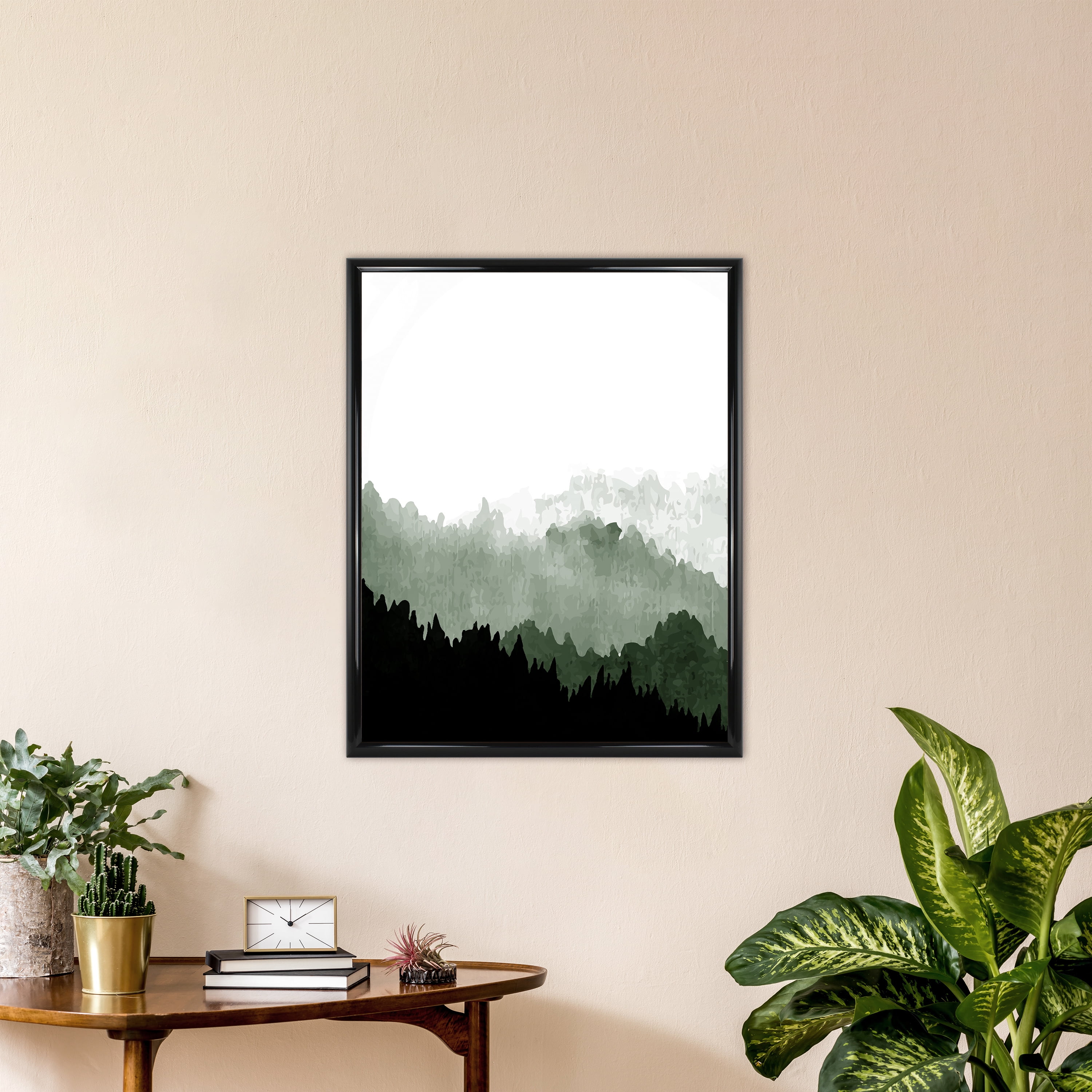 Mainstays 22x28 Rounded Matte Black Poster Picture Frame