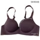 thumbnail image 1 of Sujetador sin costuras Mujer Ropa interior inalámbrica Letras Sujetador Hacer subir de copa fina para niñas, Morado, 38 / 85AB Methold AP001148-32B, 1 of 7