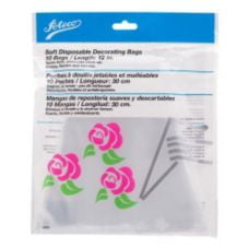 Commercial Pastry Bags - Ateco 4695 Soft Plastic Disposable Pastry Decorating Bag - 100 / PK