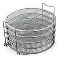 thumbnail image 1 of Dehydrator Rack Stainless Steel Stand Accessories Compatible with for Ninja Foodi Pressure Cooker and Air Fryer 6.5, 1 of 7