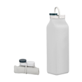 thumbnail image 1 of Botella de agua plegable de silicona de 600 ml Botella de agua plegable portátil de grado alimenticio para exteriores Botellas de agua para acampar (gris) JFHHH pequeña, 1 of 4