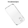 thumbnail image 1 of Youkk Phone Cover Mobile Phone Case TPU Soft Shockproof Transparent Shell, Replacement for iPhone 12 Pro, 1 of 7