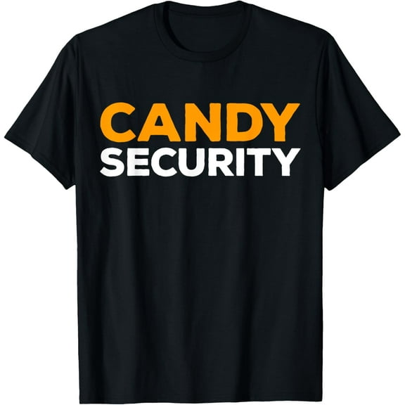 Candy Security T-Shirt Halloween Costume Shirt T-Shirt