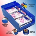 thumbnail image 2 of Akro-Mils 12 Pack Plastic Storage Shelf Bins, Space-Saving Organizers, 12"x6.6"x4", Yellow, 2 of 8