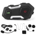 thumbnail image 2 of Bluetooth Helmet Intecom,Bluetooth Helmet Intecom Wireless Bluetooth Helmet Headset Motor Cycle Headphone Streamlined Design, 2 of 14