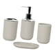 thumbnail image 3 of Accesorios de baño Portacepillos Dispensador de jabón caqui, 3 of 9