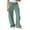 Green, variant on CPNG Kid Girls Wide Leg Fleece Lined Straight Leg Solid Color Sweatpants Interior Drawstring Baggy Sweatpants Y2K Low Rise Sweatpant Fall Casual Barrel Sweatpant