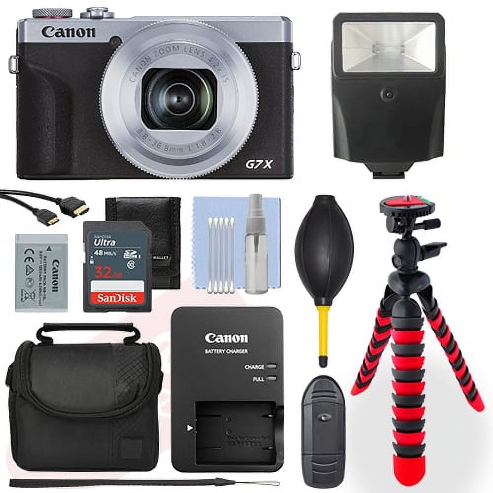 新品　Canon PowerShot G7 X Mark III　シルバー Canon PowerShot G7 X Mark III, 20.1MP Compact Camera with 4K Video