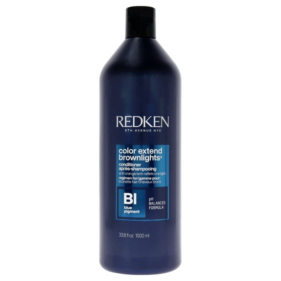 Redken Color Extend Brownlights Blue Toning Conditioner-NP , 33.8 oz Conditioner