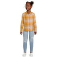 thumbnail image 2 of Wonder Nation Eb Girls Ls Flannel Top, 2 of 5