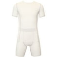 thumbnail image 3 of (2 pack) Athletic Works Youth Compression Long Short, Small, White, Unisex, 1 Pack, 3 of 7