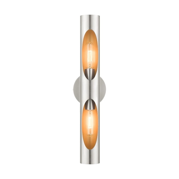 Livex Lighting - Novato - 2 Light ADA Wall Sconce in Contemporary Style - 22