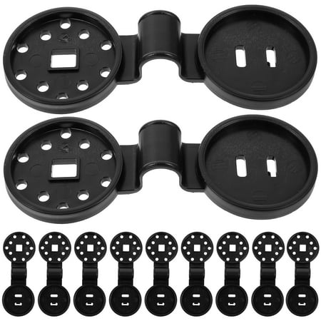 

100 pcs Mesh Fixing Clips Greenhouse Plastic Clamps Multi-purpose Sunshade Clamps