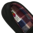 thumbnail image 5 of Fruit of the Loom Men's Plaid Printed Venetian Slipper, 5 of 10