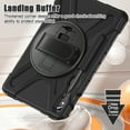 thumbnail image 6 of ShieldPlus for Samsung Galaxy Tab S9/ S9 FE 5G Tablet Case 2023, Tab S9/S8/S7 Case, 360 Rotating Hand Strap & Shoulder Strap & Stand, Drop-Proof Case for Galaxy Tab S9 FE 10.9"/ S9/S8/S7 11",Black, 6 of 11