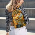 thumbnail image 5 of Balery Sunflower Field Art Mochila Clásica Impresa Básica para Viaje, Mochila Escolar Resistente al Agua, Mochila de Lona con Correas Ajustables-Medium, 5 of 5