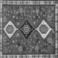 thumbnail image 1 of Ahgly Company Indoor Square Persian Gray Traditional Area Rugs, 6' Square, 1 of 1