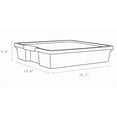 thumbnail image 2 of Storex 12x12 Classroom Student Project Box, Tint Purple, Case of 5, 2 of 3