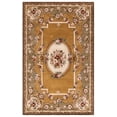 thumbnail image 2 of SAFAVIEH Classic Thomasina Floral Wool Area Rug, Light Gold/Green, 5' x 8', 2 of 11