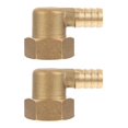 thumbnail image 3 of Brass Fittings Air Hose Fittings Industrial Use Water Connection 1.4×1×0.8in 2Pcs, 3 of 3