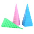 thumbnail image 2 of Herwey Border Buddy,Mixed Color 5 Shapes Paper Quilling Border Buddy Paper Craft Tool DIY Quilled Creation , Quilling Kit, 2 of 8