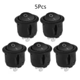 thumbnail image 1 of Round Rocker Switch LED Illuminated Car Dashboard 12V (10Pcs), 1 of 5