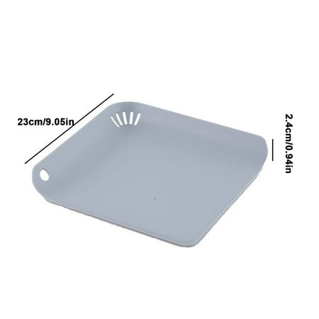 

Kitchen Chopping Blocks Tool Multifunctional Foldable Cutting Board for Kitchen Camping Picnic & BBQ Grey M