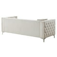 thumbnail image 4 of Glory Furniture Paige Velvet Sofa in Ivory, 4 of 4
