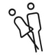 thumbnail image 5 of GOOHOCHY 1 juego de letreros de baño acrílicos para puerta de baño, letreros para baño para hombres y mujeres., 5 of 8