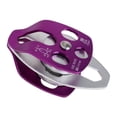 thumbnail image 3 of Langgg 32KN Double Pulley for Hauling System Climbing Rescue Dragging Arborist Purple, 3 of 9